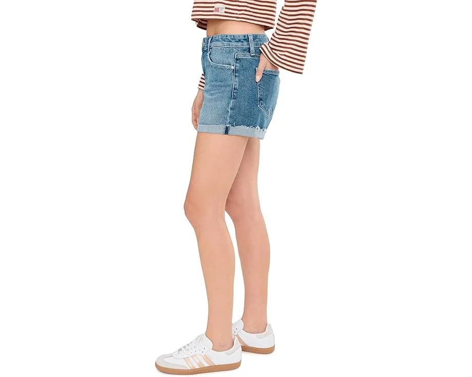 Шорты Paige Dylan со средней посадкой и необработанным краем