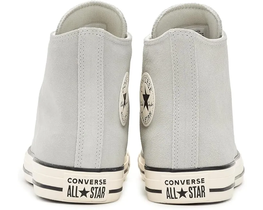 Кроссовки Converse Chuck Taylor All Star Suede High-Top из замши с золотыми люверсами