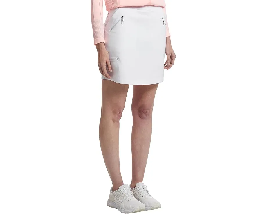 Юбка-шорты Elegante 17 дюймов (43 см) с карманами на молнии