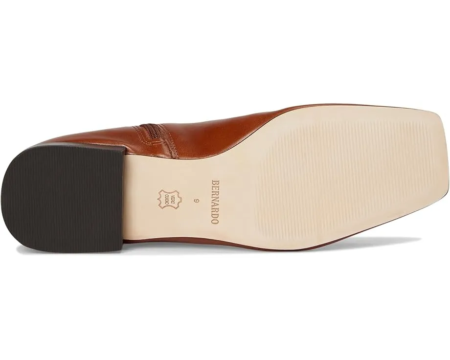 Ботинки Belfast от Bernardo с квадратным носком и молнией сбоку