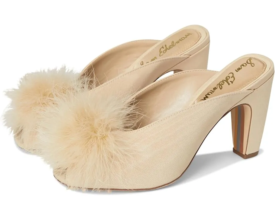 Туфли Witney с меховым помпоном и квадратным носком Sam Edelman