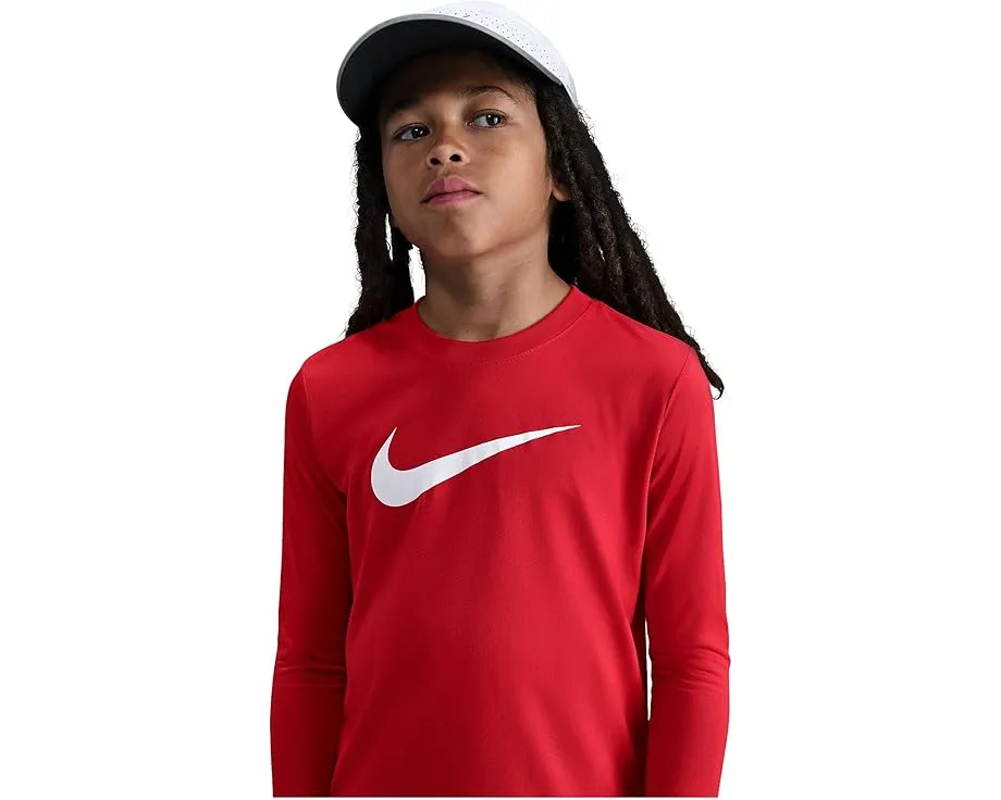 Nike Kids Футболка Legend с длинным рукавом и технологией Dri-FIT