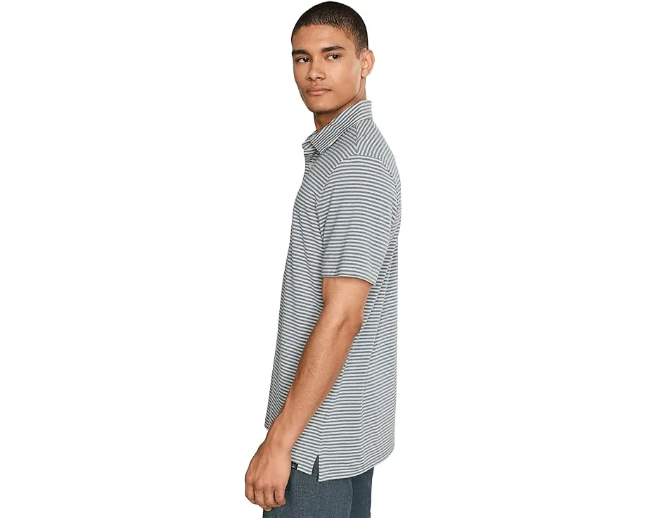 Поло Faherty Short Sleeve Movement Polo с эластичной тканью и классическим кроем