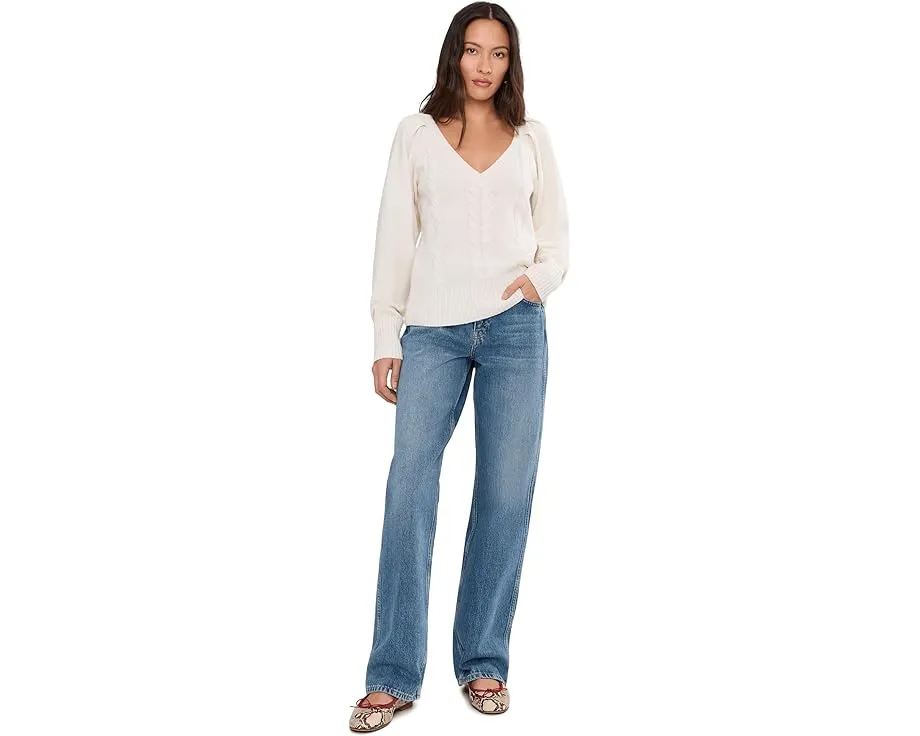 Свитер Madewell Femme Carlia с V-образным вырезом из шерсти мериноса