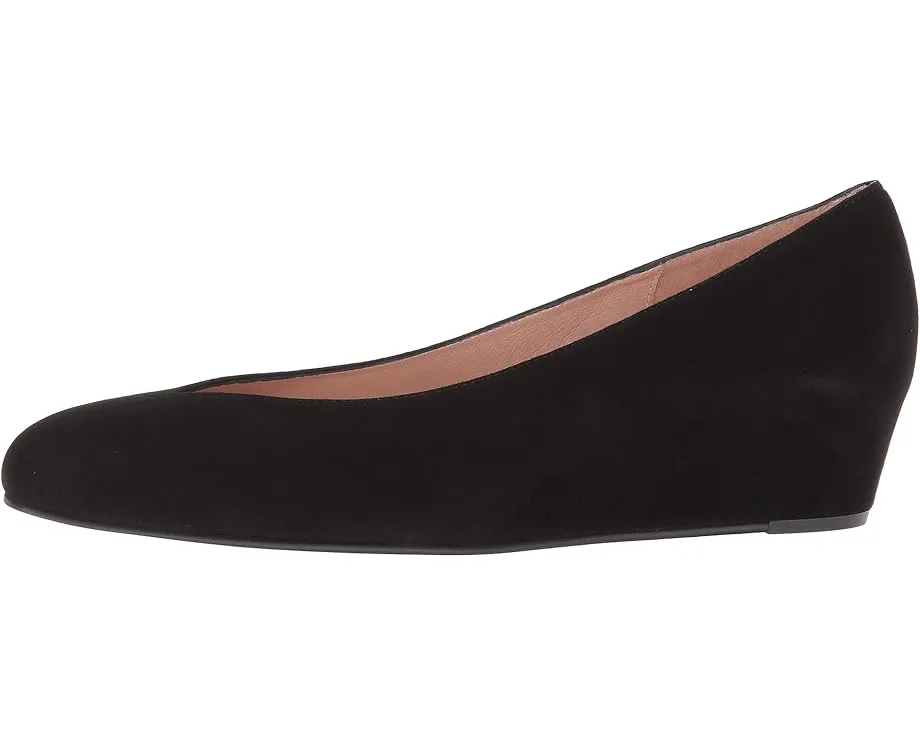 Туфли French Sole Cubic Wedge Heel на клиновидном каблуке с V-образным вырезом