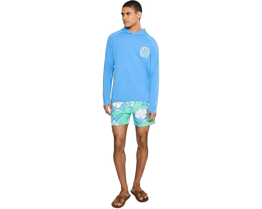 Шорты Chubbies The Baja Breezies Green с быстросохнущей мембраной
