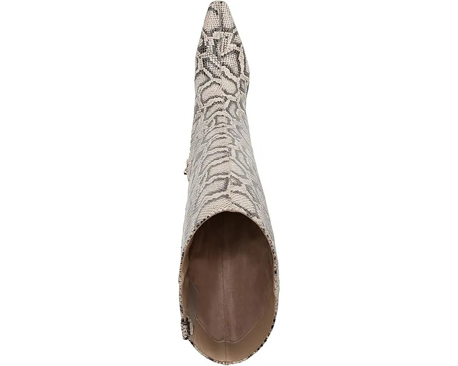 Ботинки Sylvia Wide Calf Sam Edelman из кожи с широким голенищем
