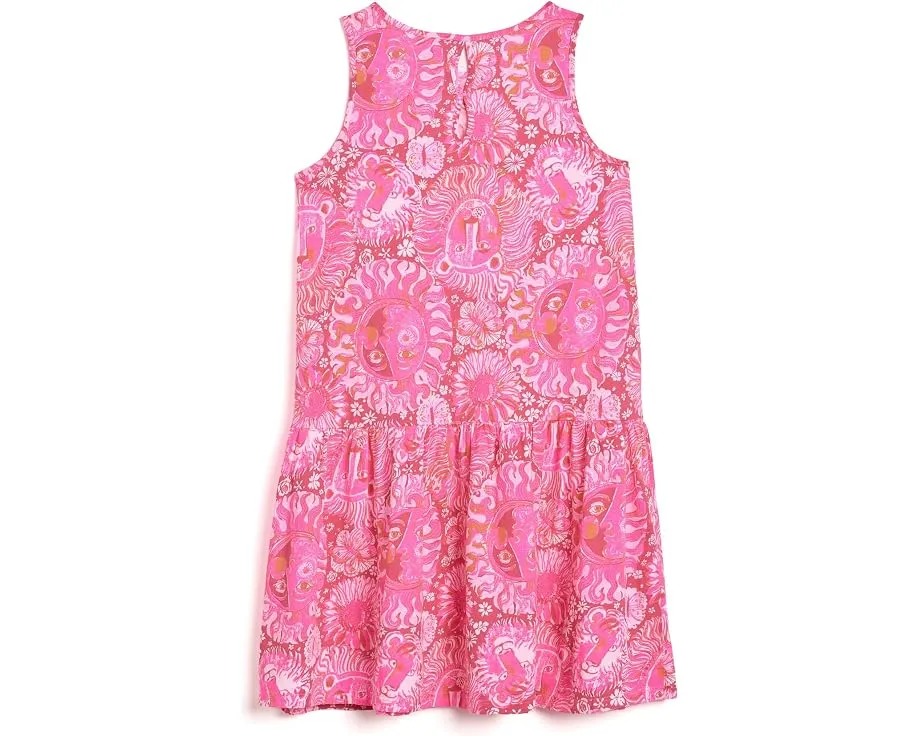 Платье Mini Dixi от Lilly Pulitzer с цветочным принтом для девочек