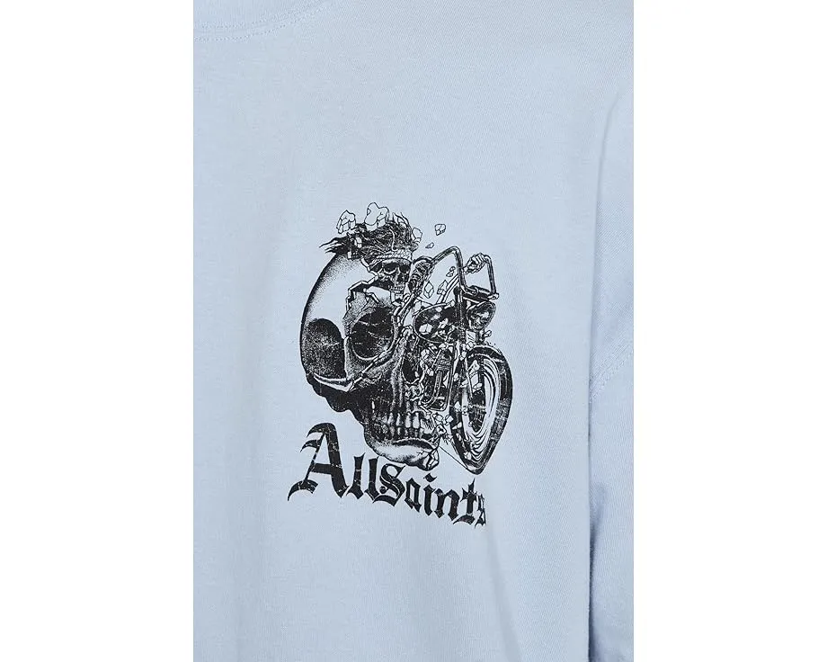Футболка Panhead с принтом на груди и спине AllSaints