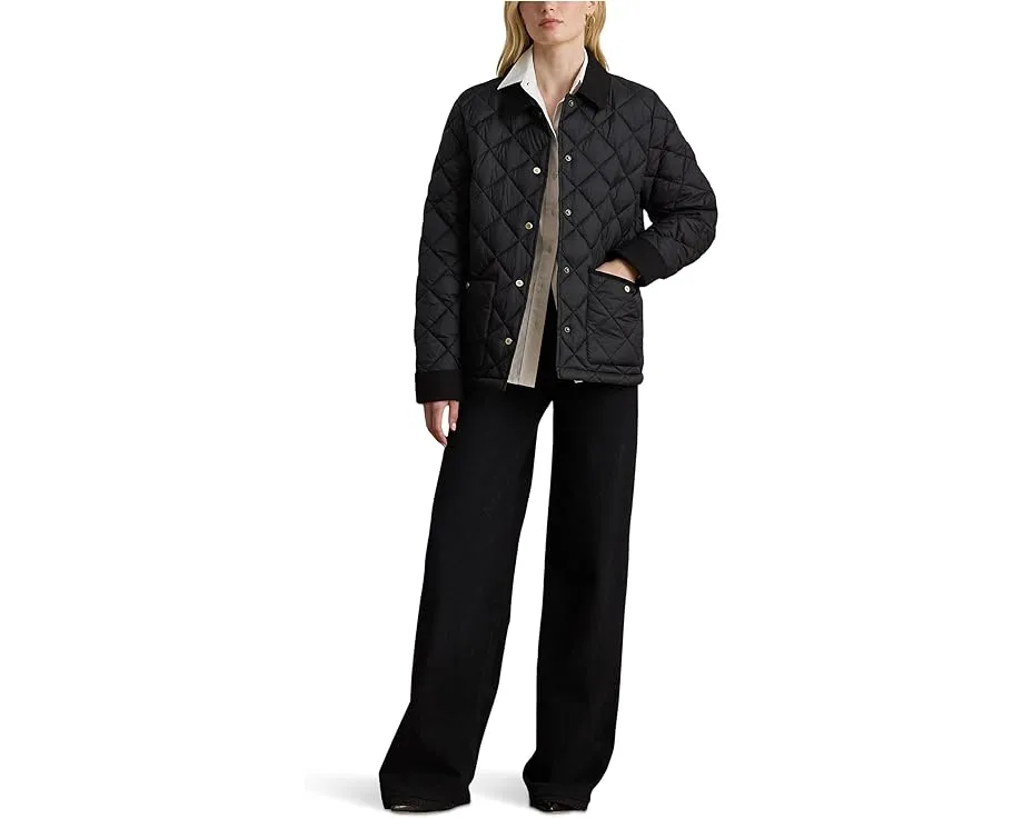 Куртка Lauren Ralph Lauren с ромбовидной стежкой из переработанного нейлона