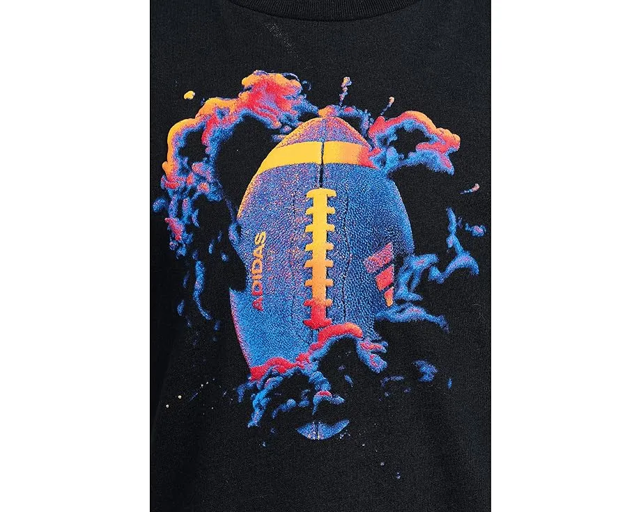 Футболка adidas Kids Graphic Tee с принтом Trefoil и технологией climalite