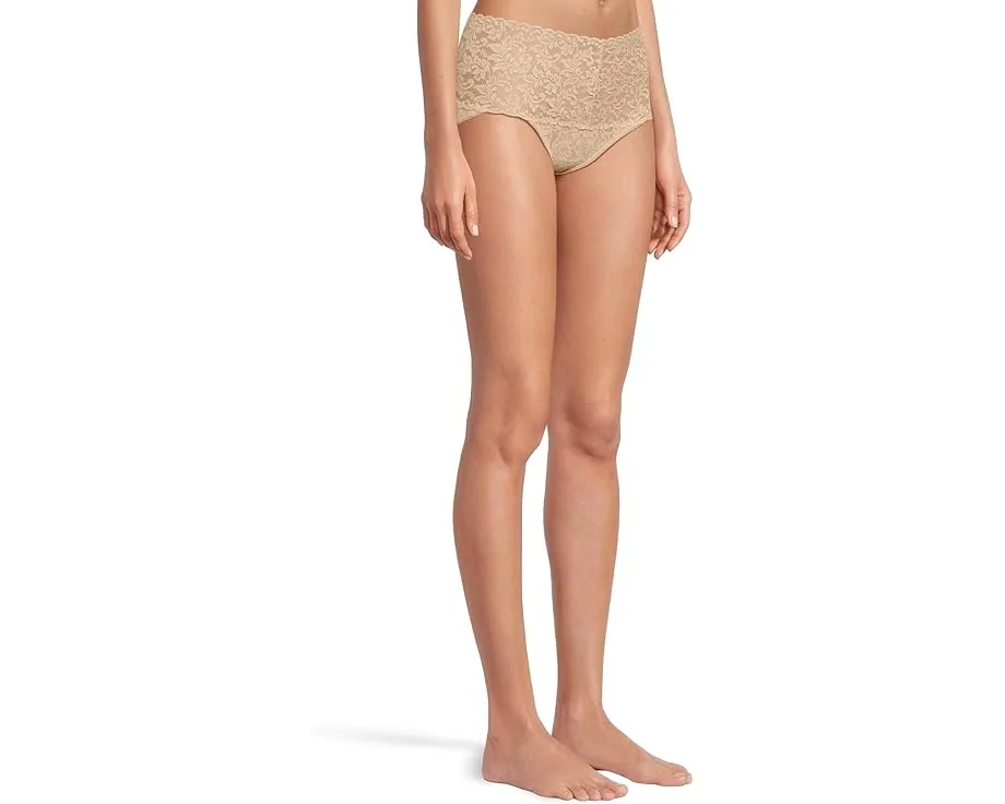 Кружевное бикини Retro V-Kini с высокой талией и широкой резинкой Hanky Panky