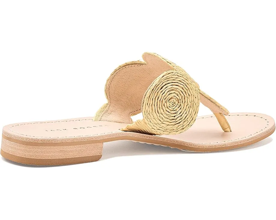 Сандалии Jack Rogers Margo на небольшом каблуке из кожи наппа