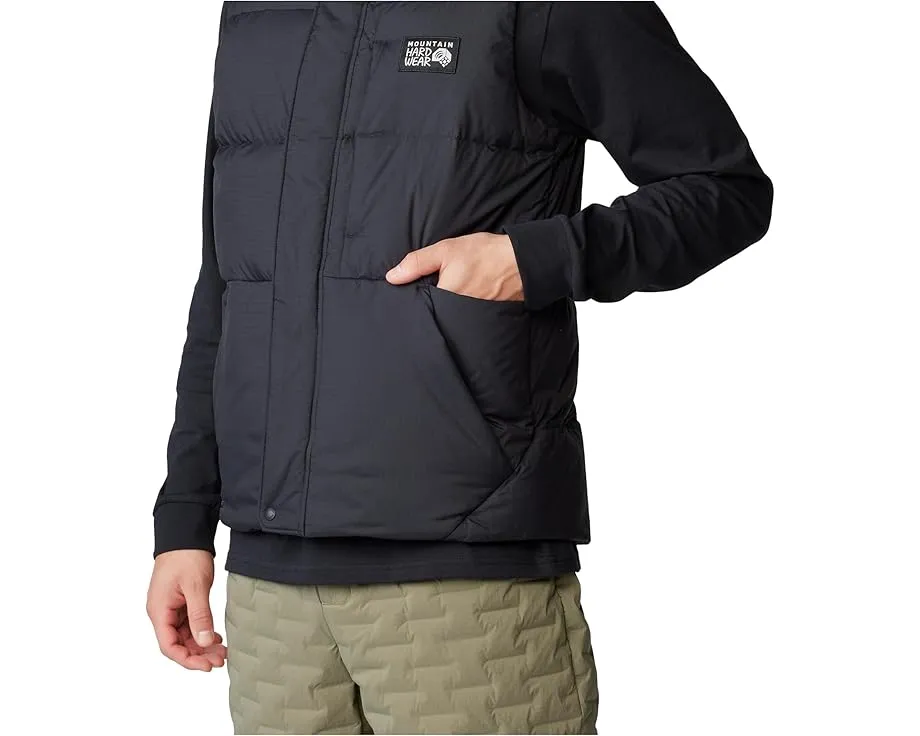 Mountain Hardwear Nevadan Down Vest с карманами для напитков