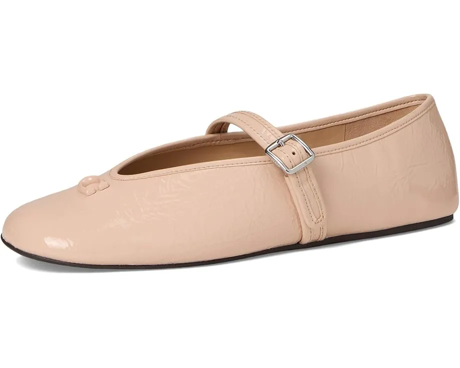 Туфли COACH Mary Jane с рельефным логотипом C из лаковой кожи