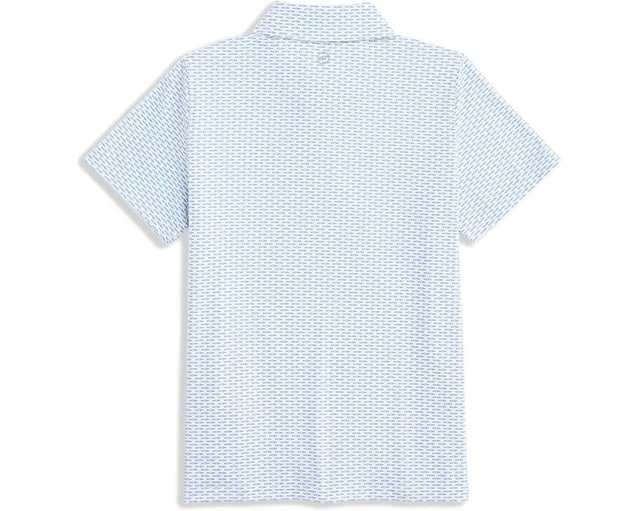 Vineyard Vines поло Printed Sankaty для детей с защитой UPF50+