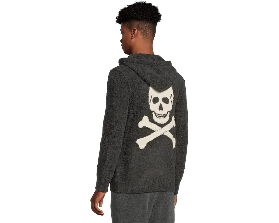 Толстовка Cozychic с черепами на молнии и капюшоном от Barefoot Dreams