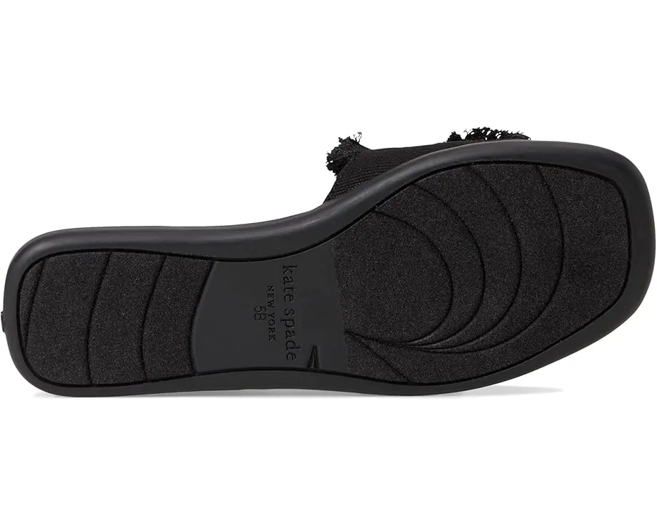 Сандалии на плоской подошве Kate Spade New York Flourish с декором в виде розы