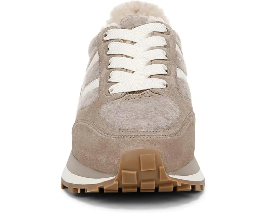 Ботинки Veronica Beard Valentina 3 с клиновидным каблуком и меховой отделкой