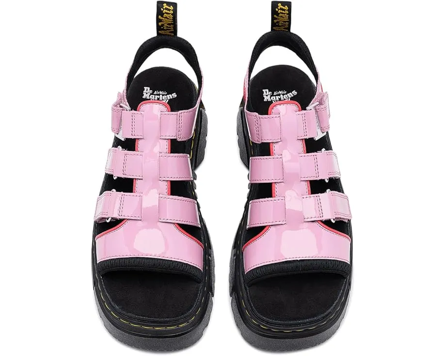 Ботинки Dr. Martens Mattison 3S с тремя регулируемыми ремнями на платформе 5 см