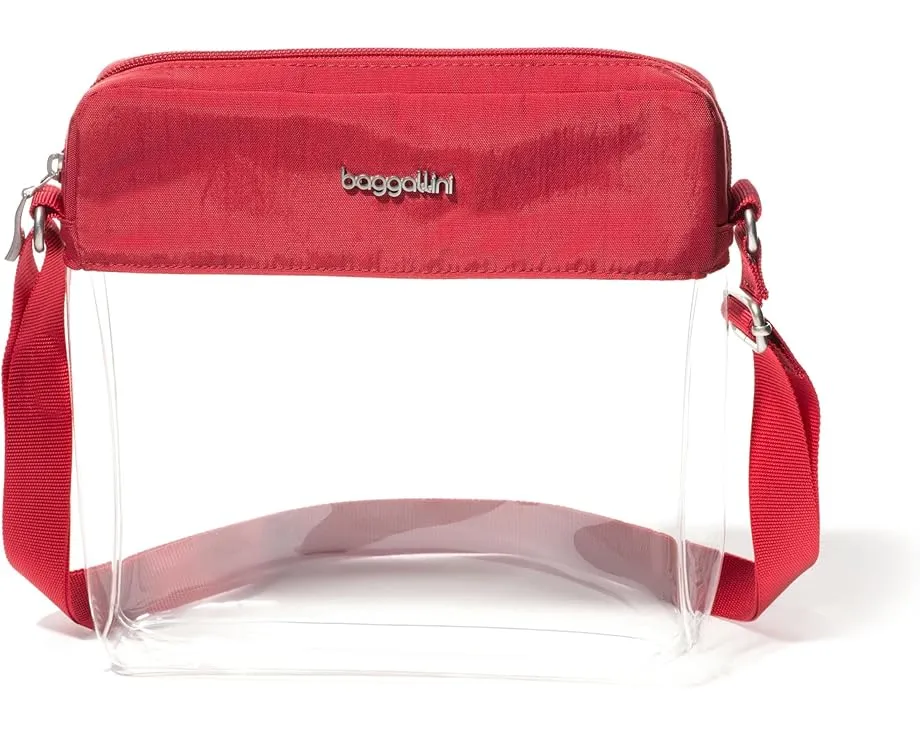 Прозрачная сумка-кроссбоди Baggallini Clear Stadium