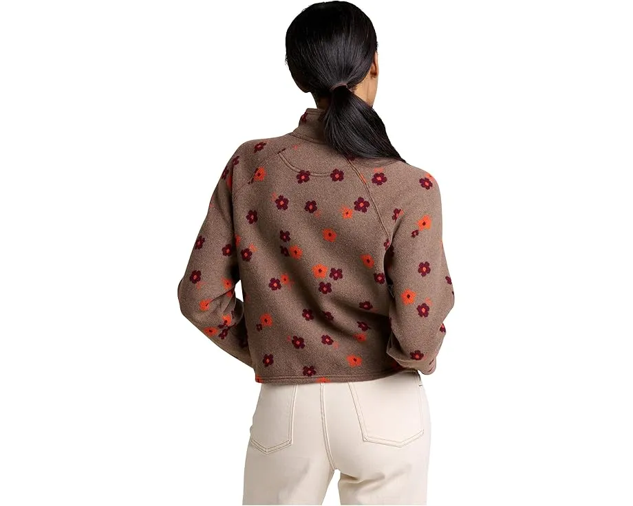 Toad&Co Свитер Kennicott с воротником стойкой и молнией на четверть