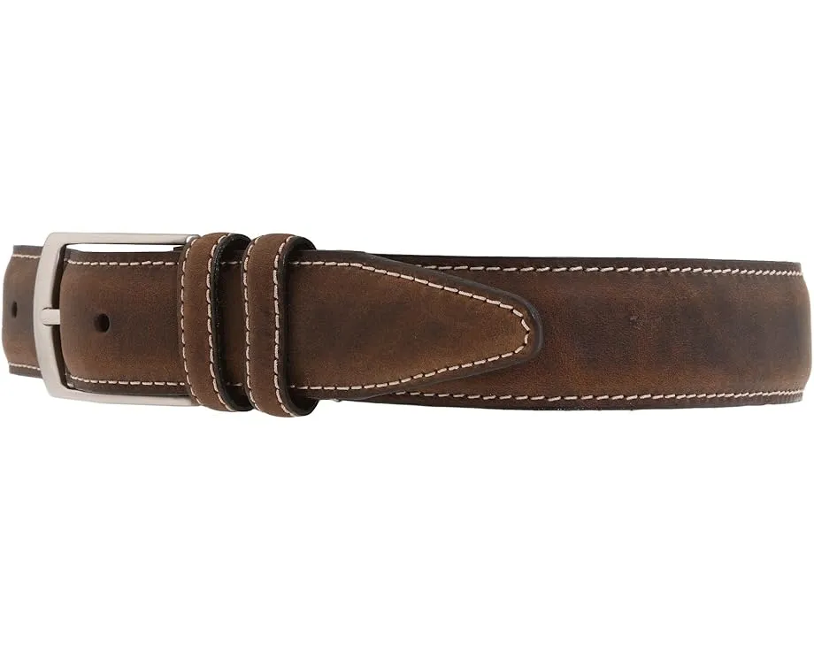 Ремень Johnston & Murphy New Distressed с контрастной строчкой