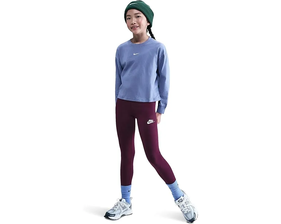 Nike Kids классические леггинсы с высокой посадкой из мягкой ткани