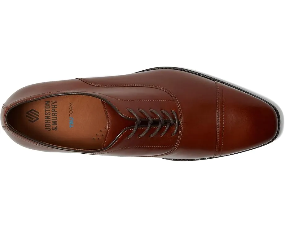 Туфли Johnston & Murphy Sullivan Cap Toe из итальянской телячьей кожи
