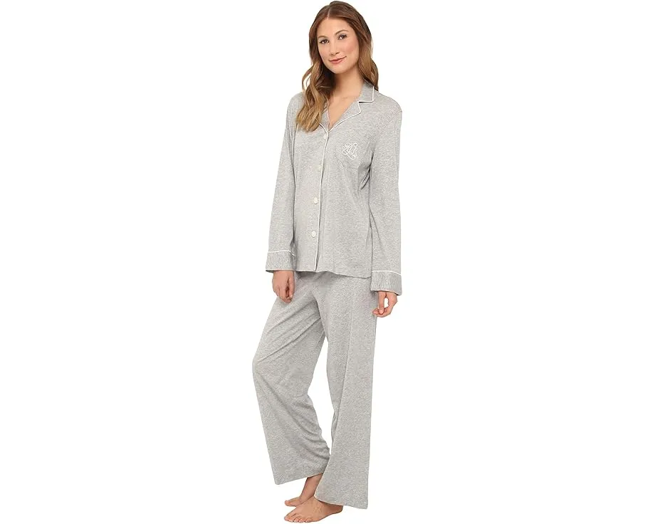 Пижамный комплект Lauren Ralph Lauren Hammond Knits из хлопка и модала