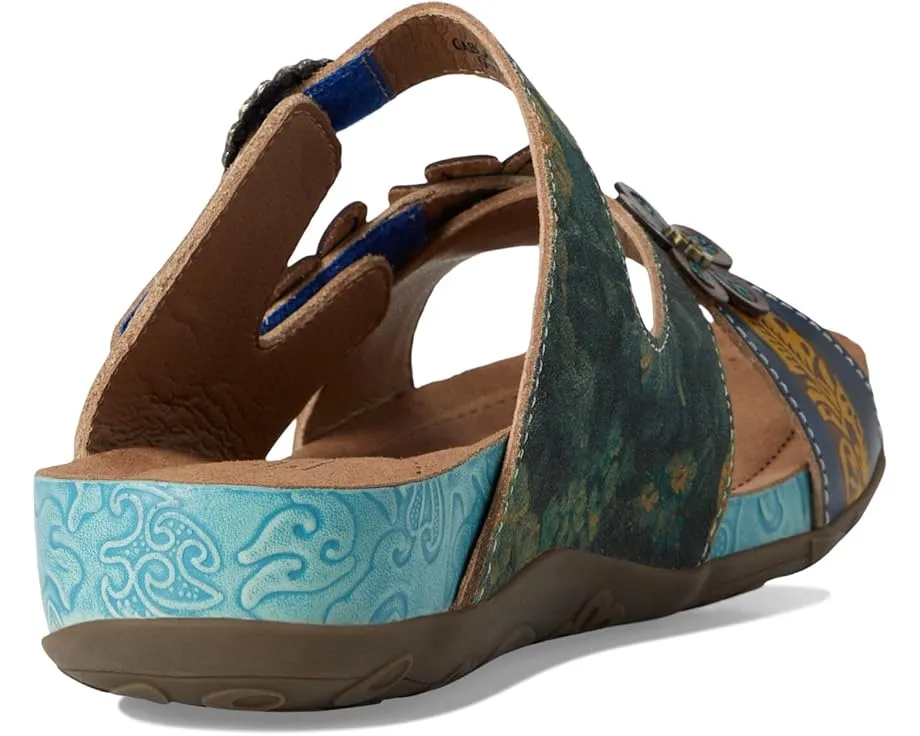 L'Artiste by Spring Step Сандалии Caelana с декоративной пряжкой и круглым носком