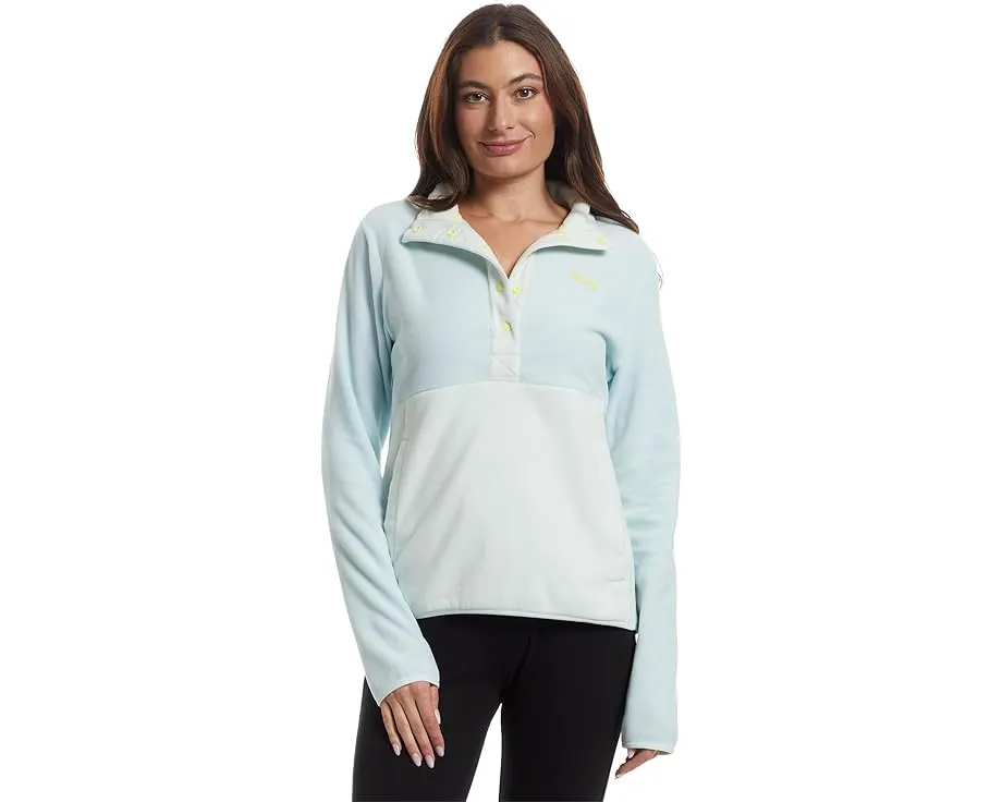 Толстовка Helly Hansen Daybreaker Snap Pullover из переработанного флиса с застежкой на кнопки