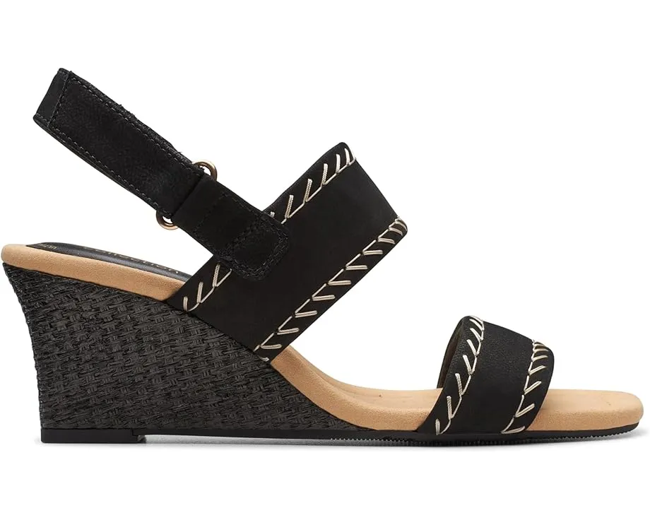 Босоножки Clarks Kyarra Rose на клине с двумя ремешками