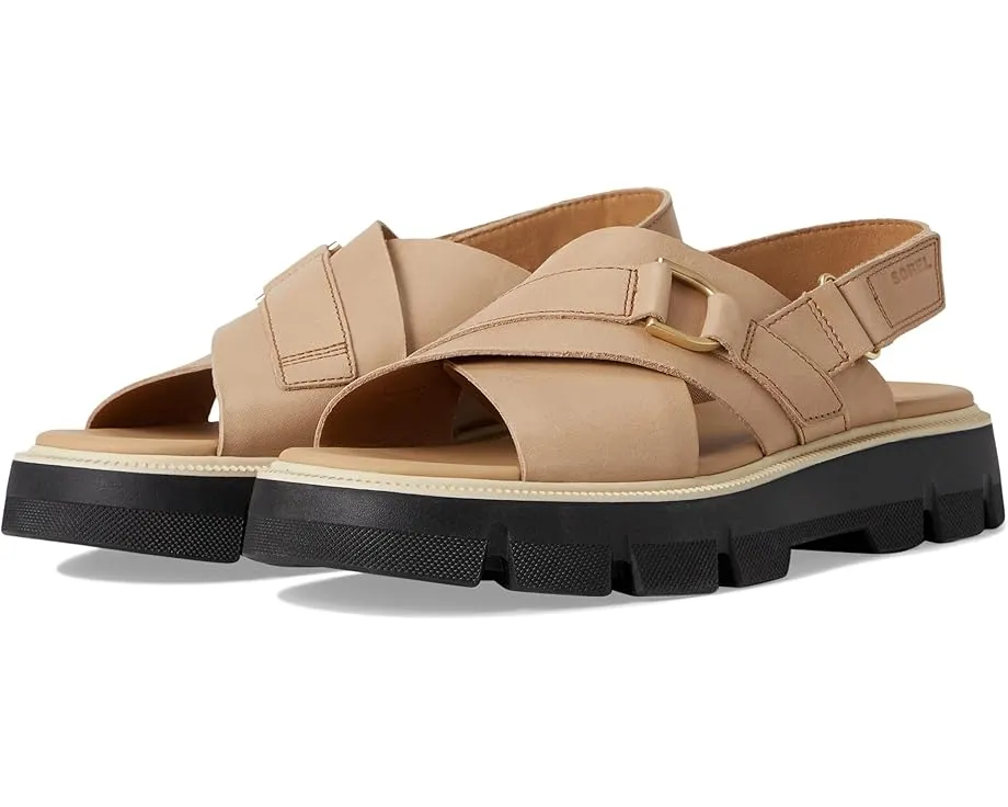 Сандалии SOREL Rein CB™ Crisscross с перекрестными ремешками и подошвой FEATHERTREAD