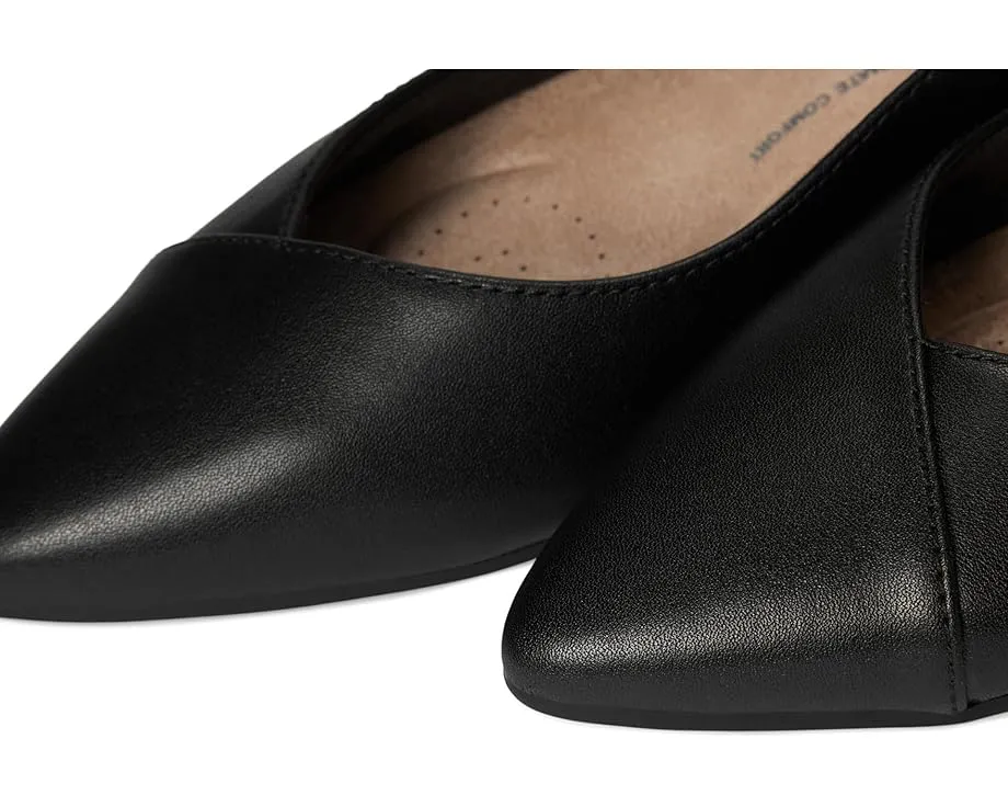 Сандалии Clarks Natalyn Wish с острым носком на низком квадратном каблуке