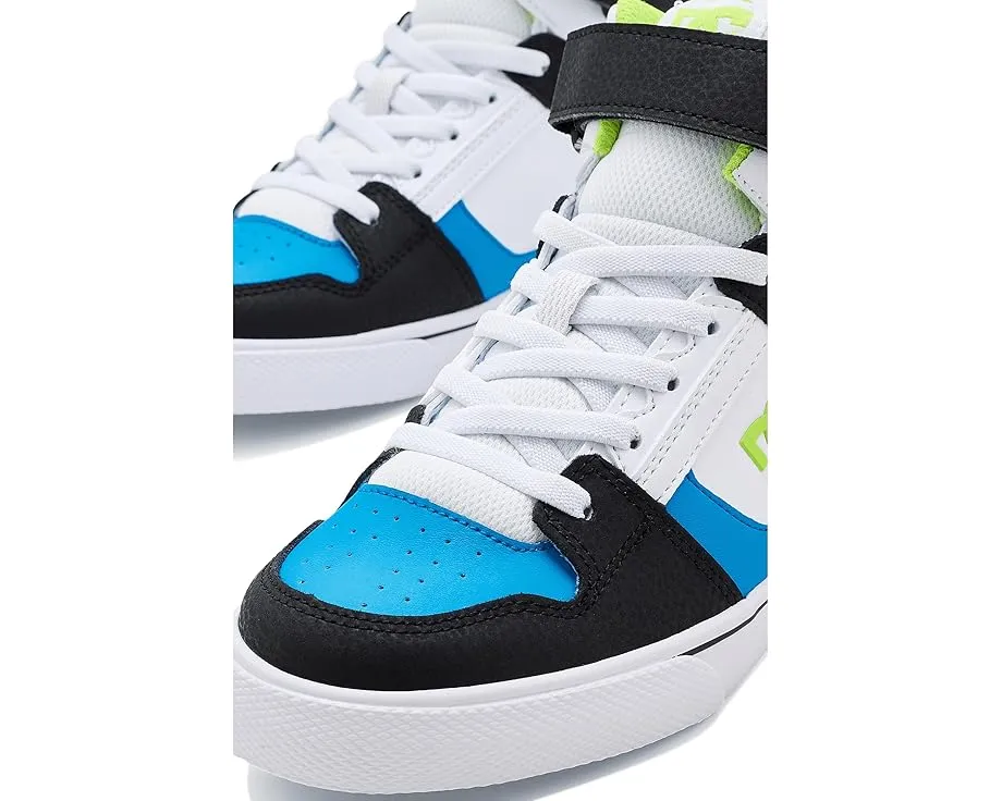 Детские кроссовки DC Kids Pure Hi Top EV высокие на липучке