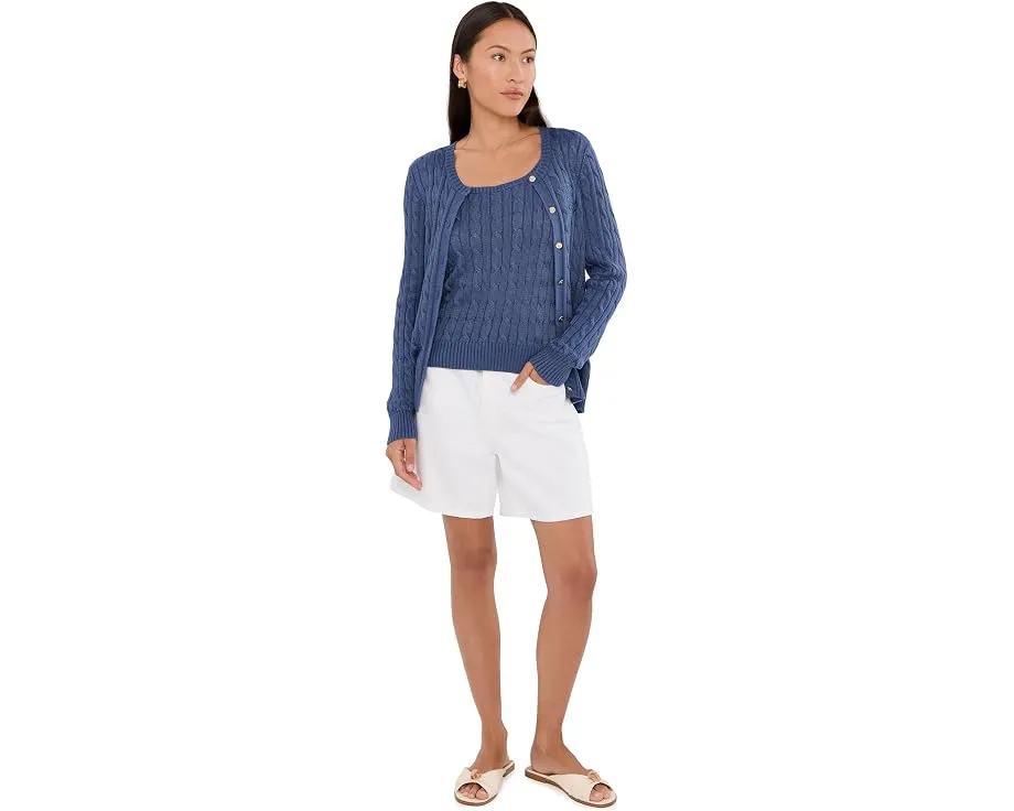 Кардиган Lauren Ralph Lauren Petite из хлопка с косами