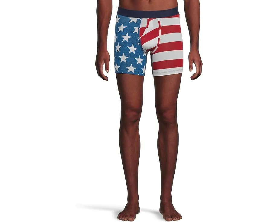 Трусы-боксеры The Fourth St 6" от Stance с дизайном Stars and Stripes