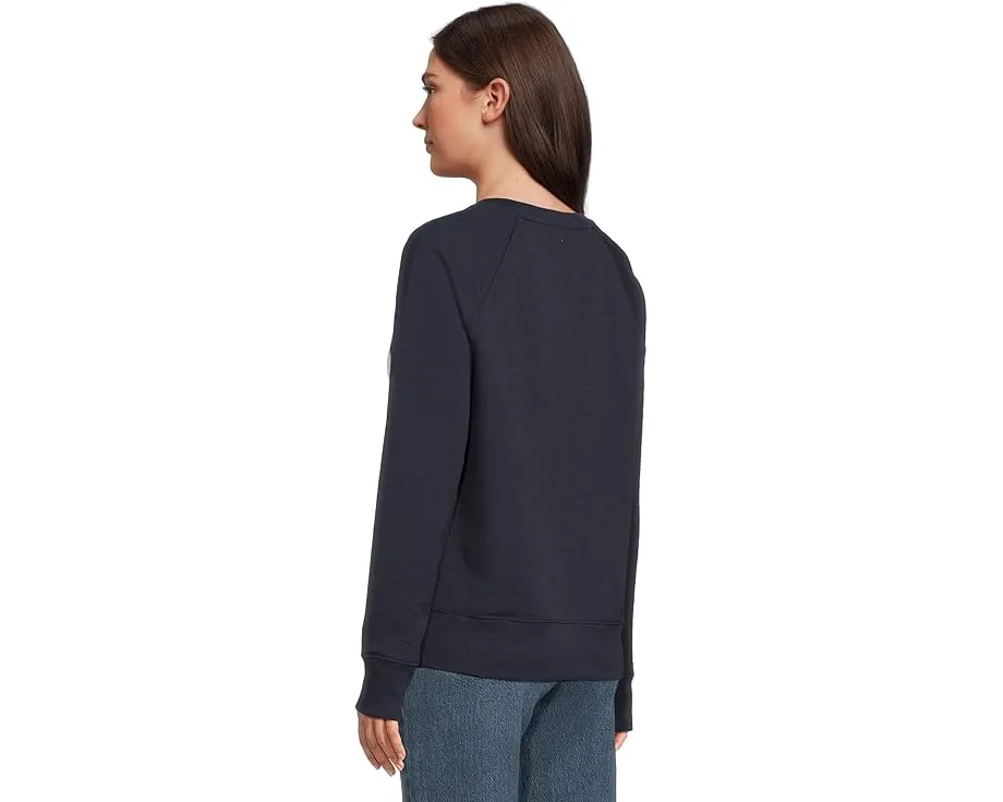 Свитшот Peaks Island с логотипом и воротником-гольф L.L.Bean