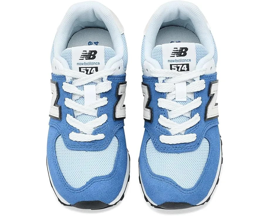 Детские кроссовки New Balance 574 с верхом из замши и сетки