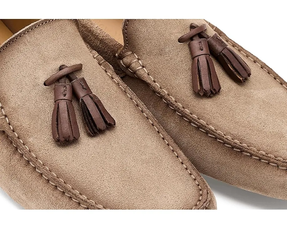 Лоферы To Boot New York San Marco из замши с кисточкой и кожаной подкладкой