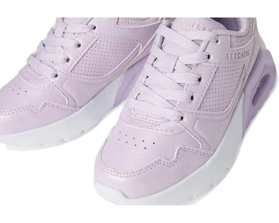 Детские кроссовки Skechers Uno Lite 2.0 с блестящим верхом и памятью формы