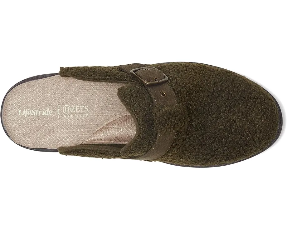 Уютные мюли LifeStride Vibe с искусственным мехом и технологией Air Step