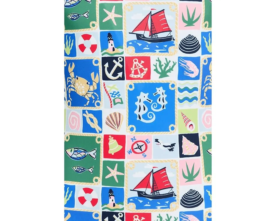 Детский купальник Nautical Onepiece с защитой UPF 50+ и морским принтом