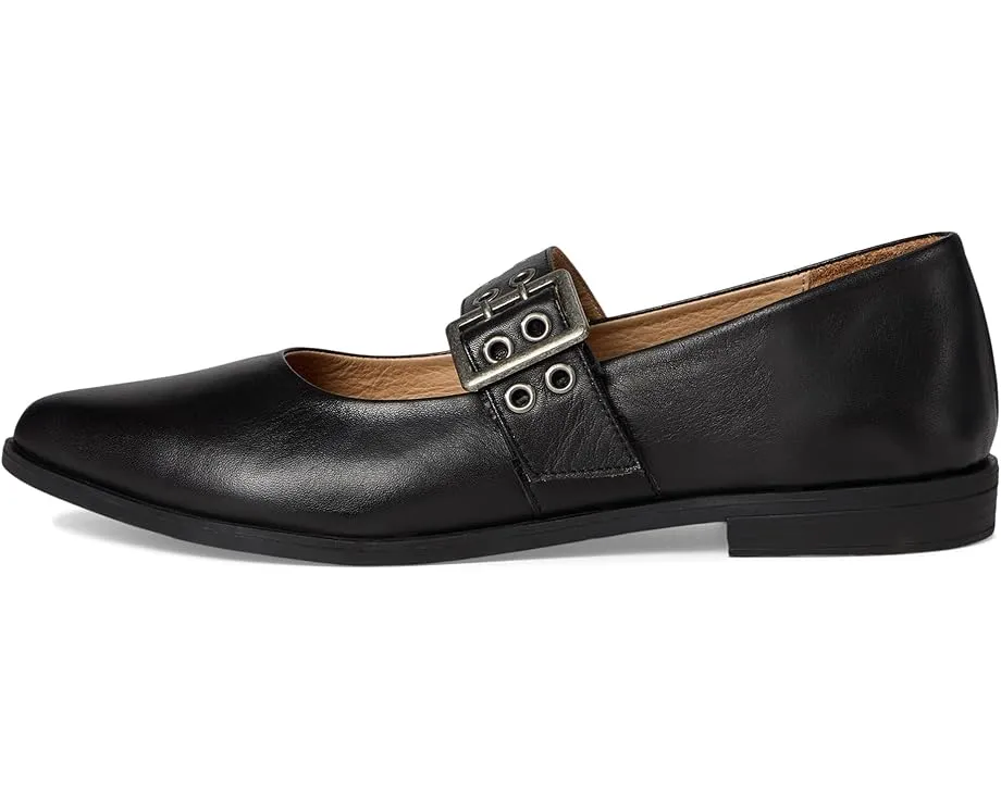 Балетки Feenix с ремешком на пряжке из мягкой кожи от Miz Mooz