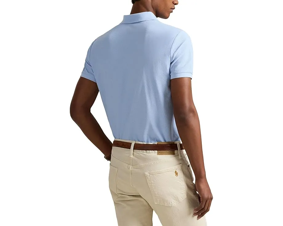 Поло Polo Ralph Lauren с медовой сеткой и зауженным кроем Custom Slim Fit