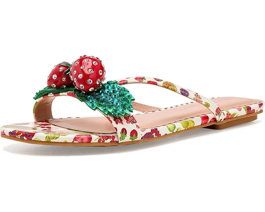 Плоские сандалии Garrik с украшениями и круглым мысом от Blue by Betsey Johnson