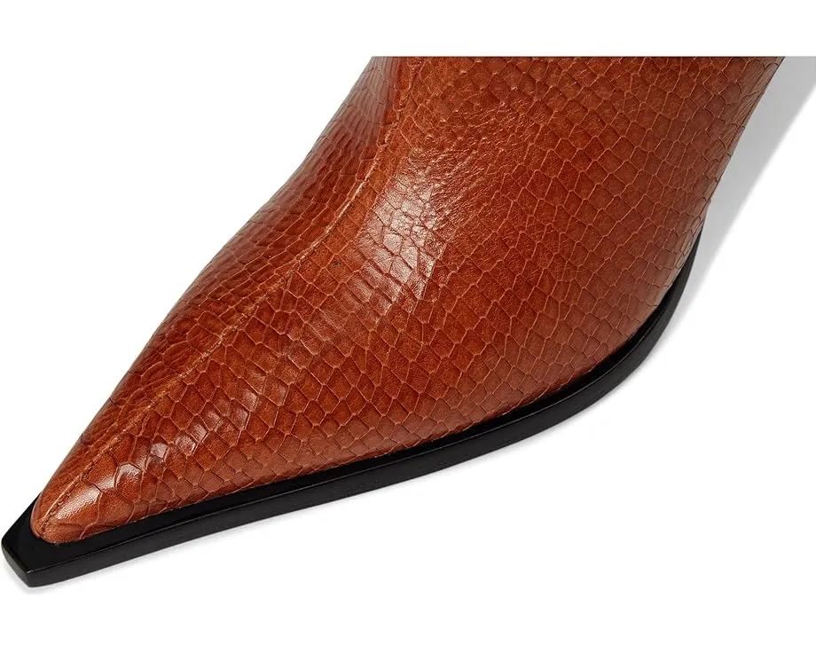 Ботильоны Mary из кожи рептилии на шпильке Schutz