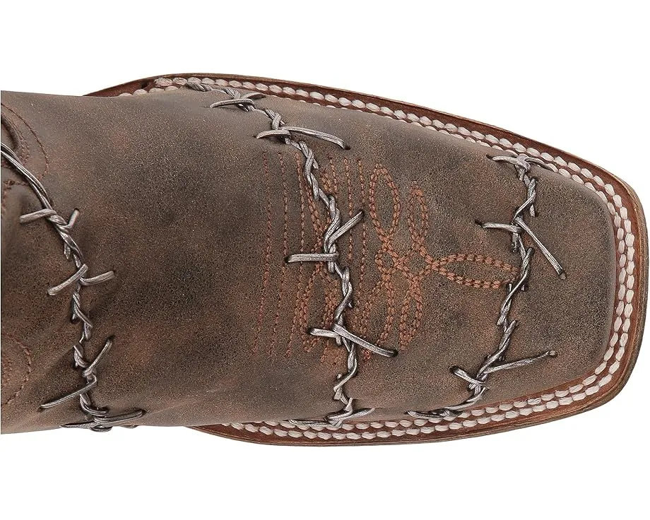 Ковбойские сапоги Corral Boots A3532 с квадратным носком и дизайном из колючей проволоки
