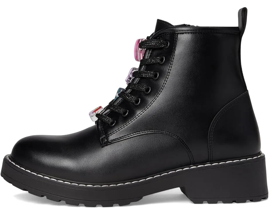 Steve Madden Kids Ботинки Wriley с глянцевым покрытием и массивной подошвой